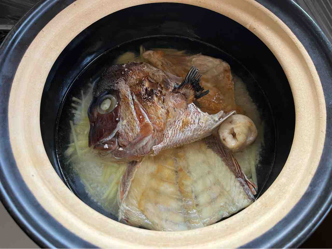 鯛 の あら 鯛めし