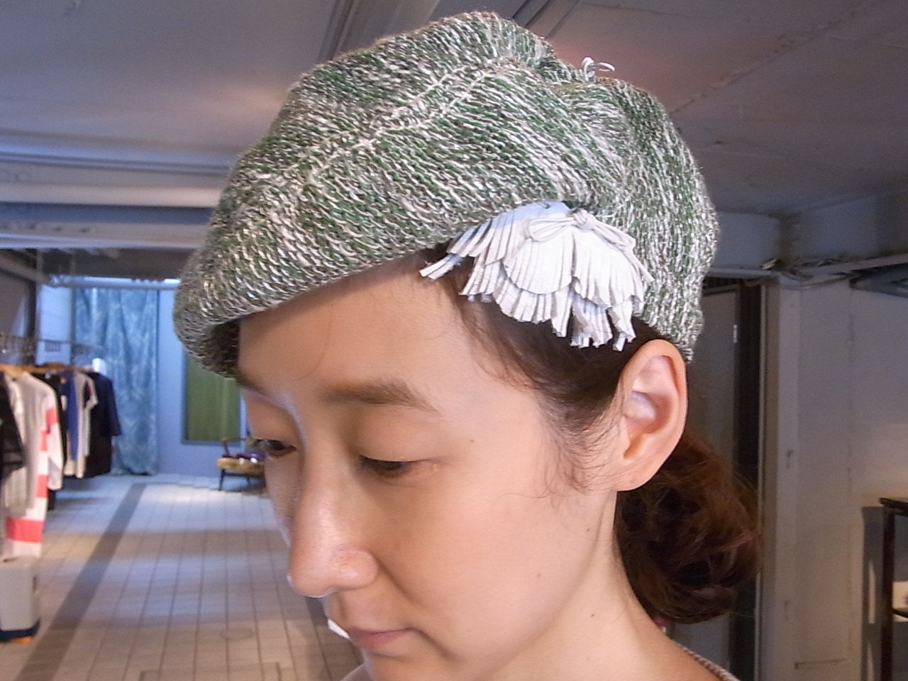 Kumi Tsuyuki 帽子　クミツユキ