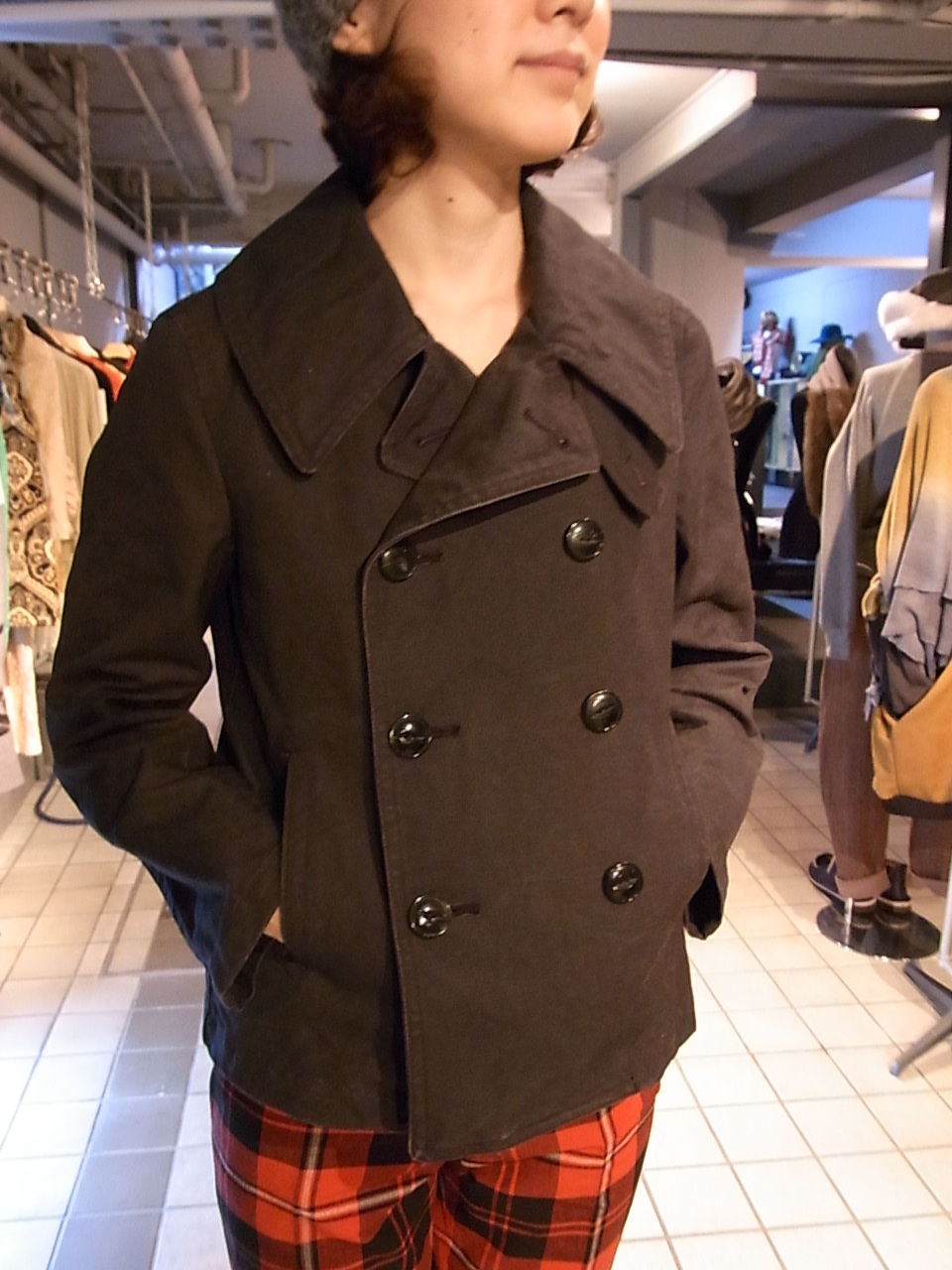arts&scienceピーコート JIL SANDER pコート ピーコート CABAN 11 メンズ : ZOZOTOWN