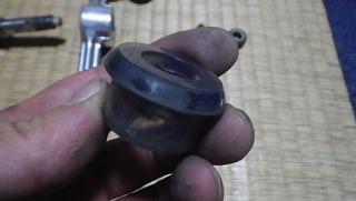 ハーレーのエンジンスタビライザーブッシュ