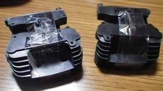 ハーレーダビッドソンのシリンダーヘッド