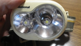 登山用ヘッドライトLED改造