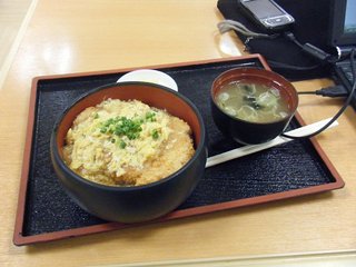 ハーレーツーリングの朝食