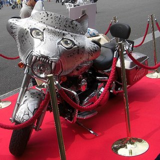 引田(プリンセス)天功さんのハーレーダビッドソン