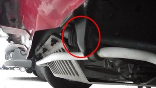 自動車のテンションロッドブッシュ