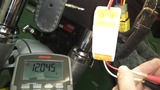 ハーレーにLED安定化電源取り付け