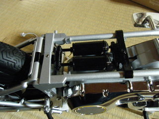ハーレーダビッドソンのソフテイルサスペンション