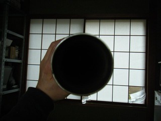 ハーレーのマフラーの穴