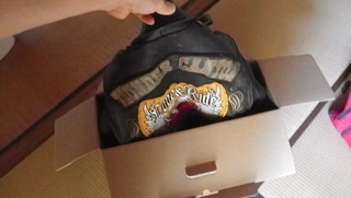 ハーレー用革ジャン発送