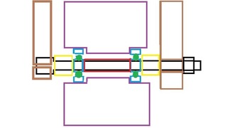 ベアリング組付け図