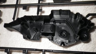 ハーレーダビッドソンのエンジン塗装