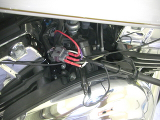 ハーレーダビッドソンの負圧センサー計測