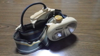 登山用ヘッドライトLED改造