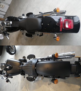 ハーレー2012年モデル ソフテイルスリムFLSとファットボーイ
