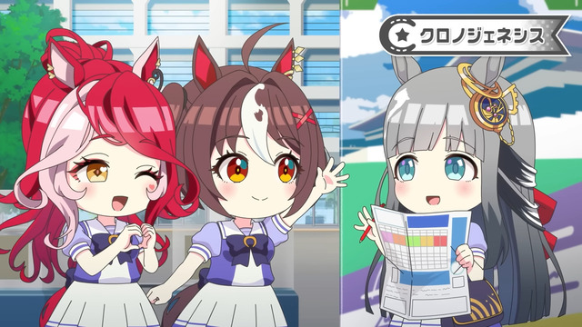 アニメ『うまゆる ぷりてぃ~ぐれい』第4話「レース観戦の美学」 - YouTube - 0-0-17
