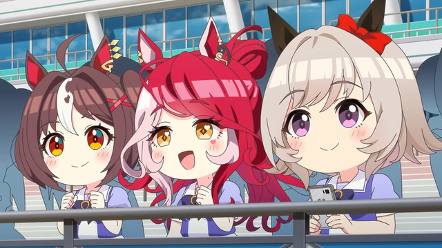 アニメ『うまゆる ぷりてぃ~ぐれい』第4話「レース観戦の美学」 - YouTube - 0-1-09