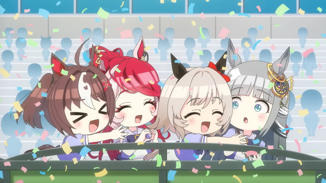 アニメ『うまゆる ぷりてぃ~ぐれい』第4話「レース観戦の美学」 - YouTube - 0-2-30