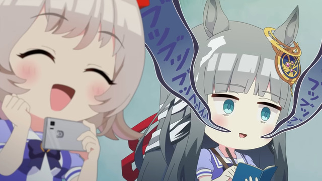アニメ『うまゆる ぷりてぃ~ぐれい』第4話「レース観戦の美学」 - YouTube - 0-2-04