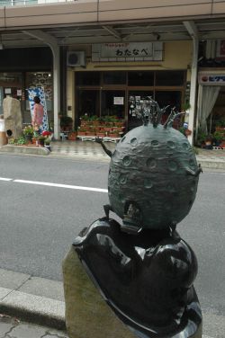 レトロな商店街なのです