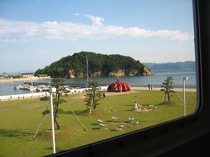 きれいな港でした