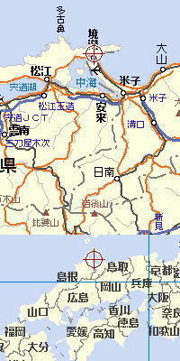 水木しげるロードは鳥取県境港市にあります