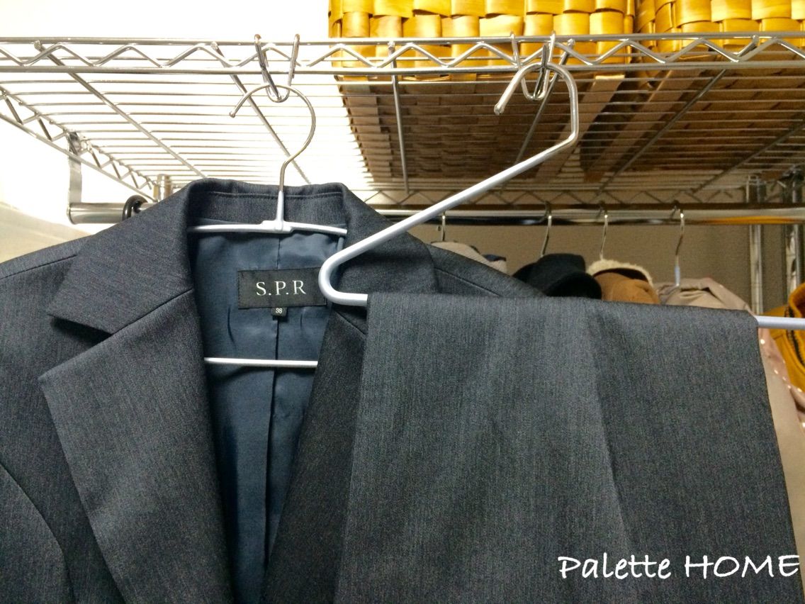 ニトリのハンガーでシンプルなクローゼットに Palette Home