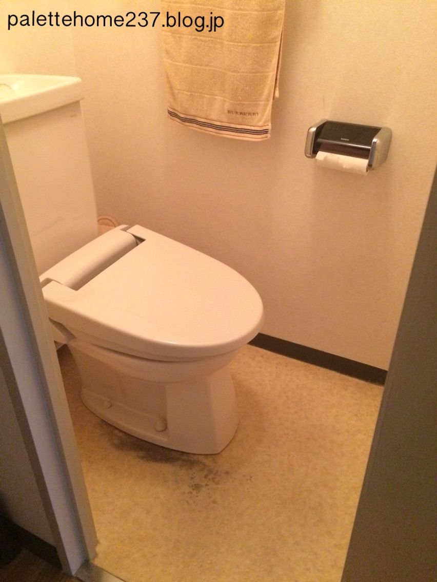 頼んだら２万円 トイレの床を自分で替える方法 Palette Home