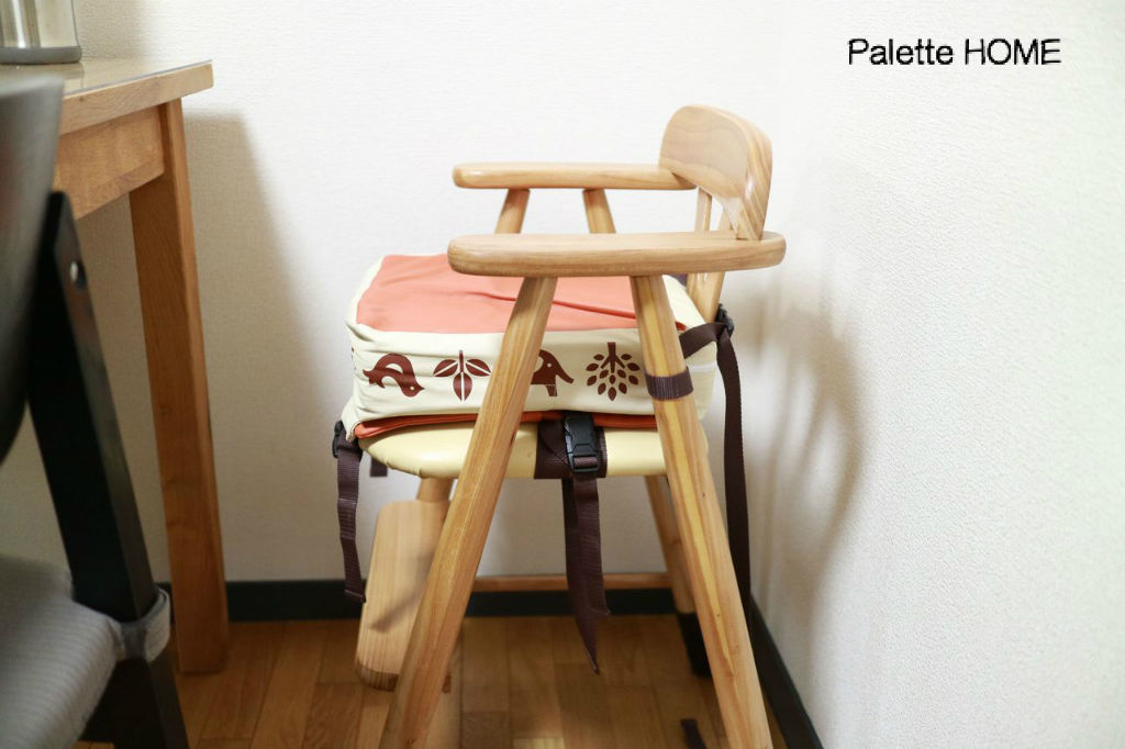 白黒チェアクッションで子ども椅子もオシャレに Palette Home