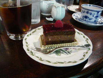 コーヒーとケーキ