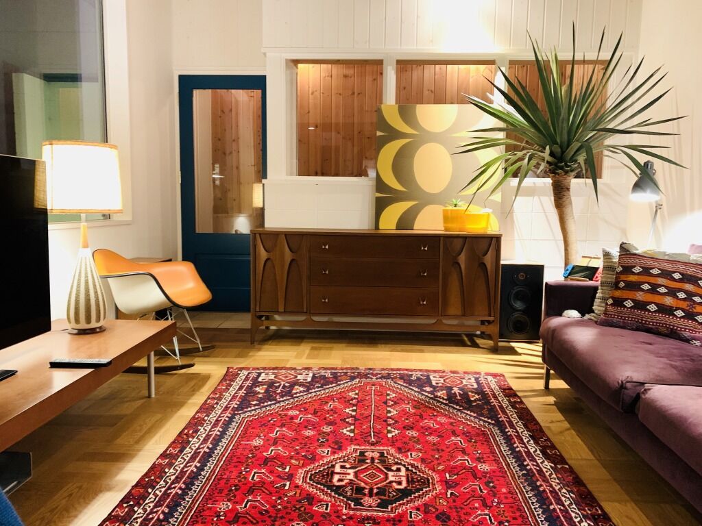 海外を感じさせる部屋 ミッドセンチュリー ビンテージ家具 Palm Springs Diary