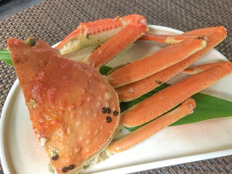 カニ半身(カニ御膳)