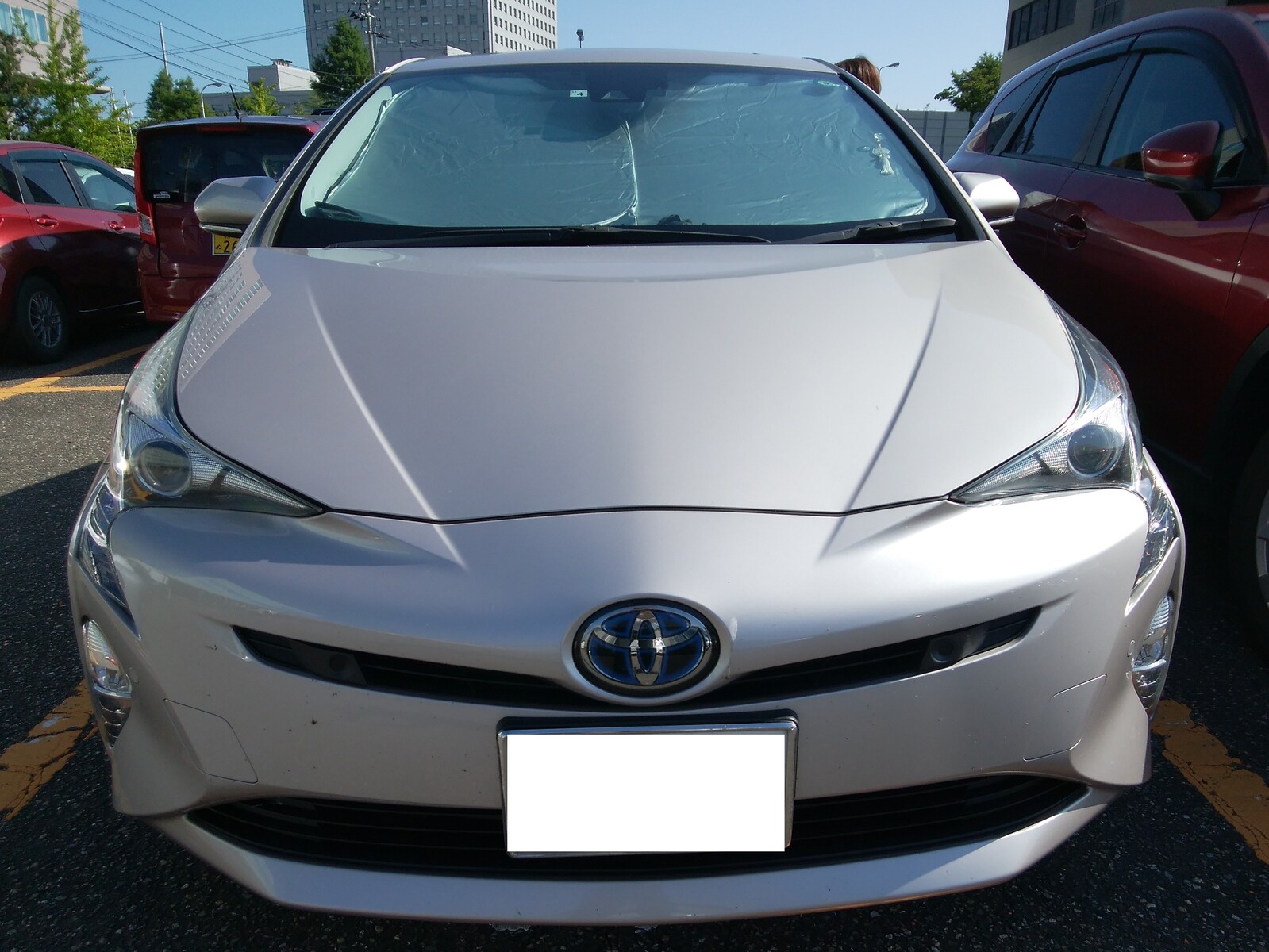 プリウスのサンシェード買いました ぶろぐぱなぱな Ver