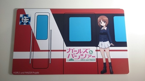 お土産 鹿島臨海鉄道 大洗 ガールズ&パンツァー プレート