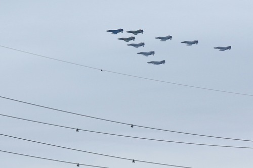 ファントムビッグフォーメイション 百里基地創設50周年記念航空祭