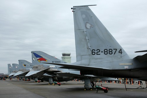 地上展示機 百里基地創設50周年記念航空祭