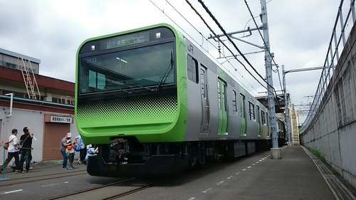 E235系 車両展示 JR東日本 東京総合車両センター 夏休みフェア2015