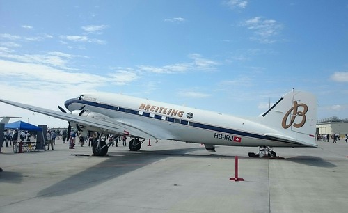 ブライトリング DC-3 HB-IRJ 岩国基地 フレンドシップ・デー