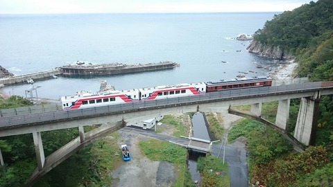 三陸鉄道 大沢橋梁