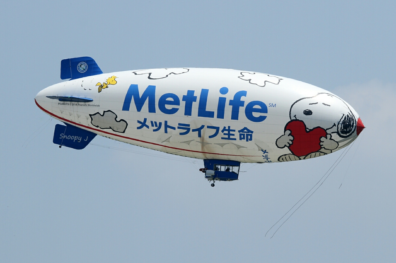 新デザイン 飛行船 スヌーピーｊ号 ｎ６２０ｌｇ ７月１１日 野田市スポーツ公園 ぱんこの撮影日記 本館