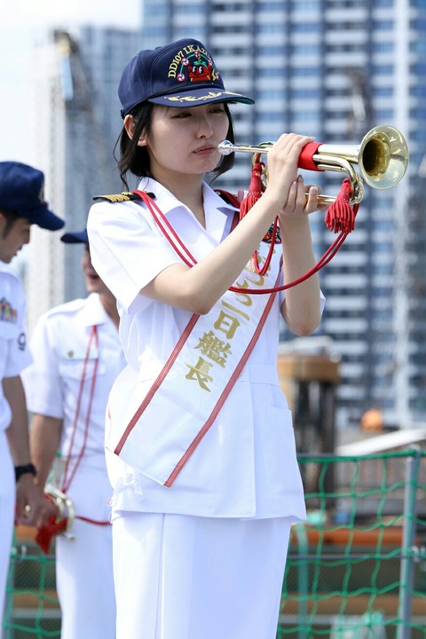 山口立花子 DD-107 護衛艦 いかづち 一般公開 第69回 東京みなと祭