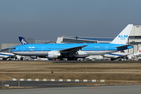 PH-BQL B777-200 KLM ASIA RJAA