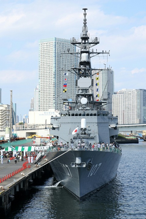 DD-107 護衛艦 いかづち 一般公開 第69回 東京みなと祭