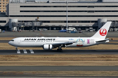 JA622J B767-300 JAL ドラえもんJET RJTT