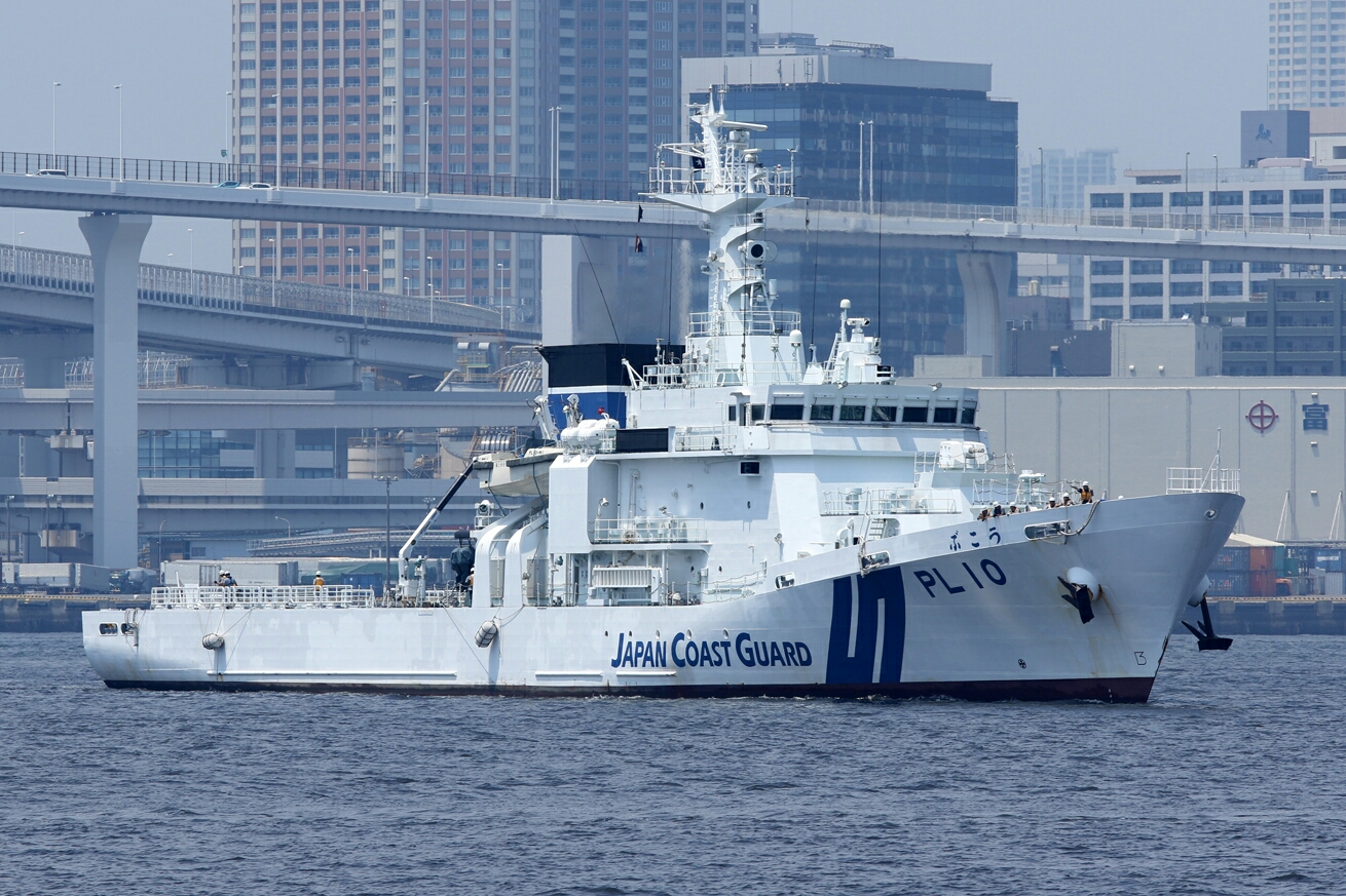 晴海埠頭入港 海上保安庁 ｐｌ１０ 巡視船 ぶこう ７月１５日 豊洲ぐるり公園 ぱんこの撮影日記 本館