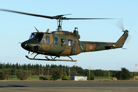 41897 UH-1 帰投 入間航空祭2015 航空自衛隊 入間基地