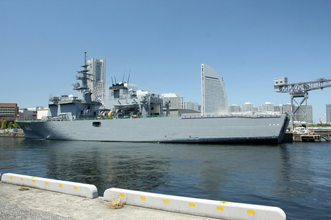 MST-463 掃海母艦うらが 一般公開 第34回 横浜開港祭 新港埠頭