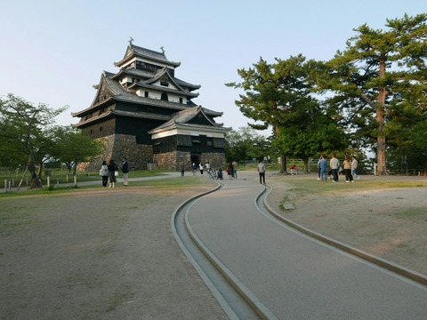 国宝 松江城 島根県 松江市