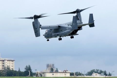 0074 CV-22 Osprey 飛行展示 アメリカ空軍 横田基地日米友好祭