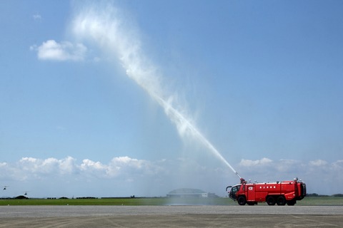 消防車 航空機支援車両紹介 木更津航空祭 陸上自衛隊 木更津駐屯地