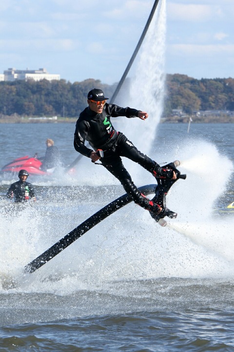 フライボードショー Fly Again Tsuchiura2016